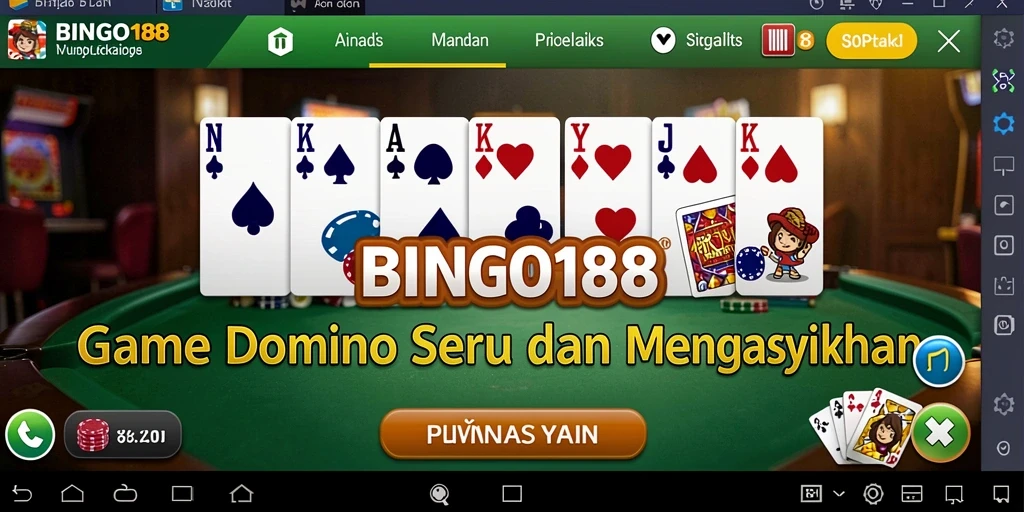 Screenshot gameplay BINGO188 yang seru dan interaktif.