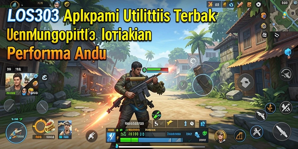 Tampilan antarmuka utama LOS303 dengan fitur optimalisasi.