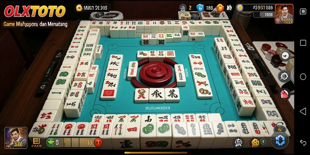 Tampilan gameplay OLXTOTO yang menarik dan menantang di Mahjong.