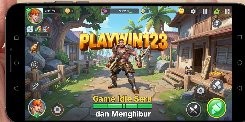 Tampilan gameplay PLAYWIN123 yang seru dan menarik.